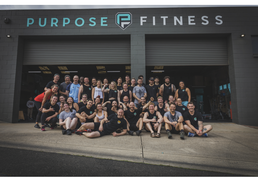 Purpose Fitness members training